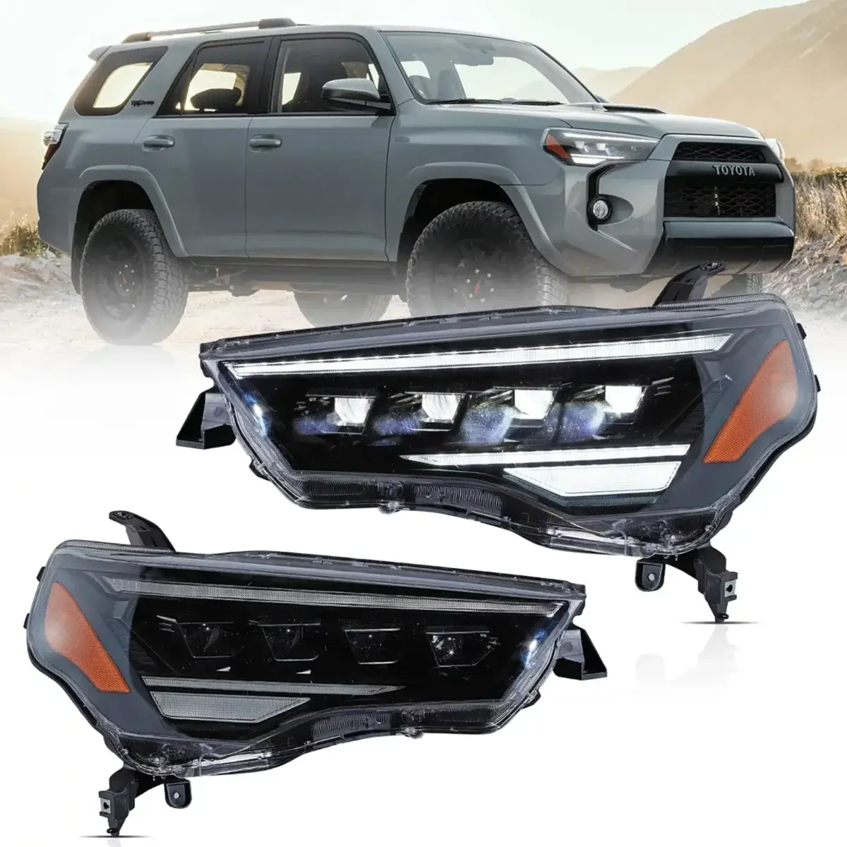 Vland Headlights For 14-24 Toyota 4Runner YAA-4RN-0346E-1P31A1 (1)