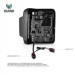 18-20 Jeep Wrangler JL JLU Vland OLED Tail Lights With Animation Effects YAB-MR-0314-OLED (4)