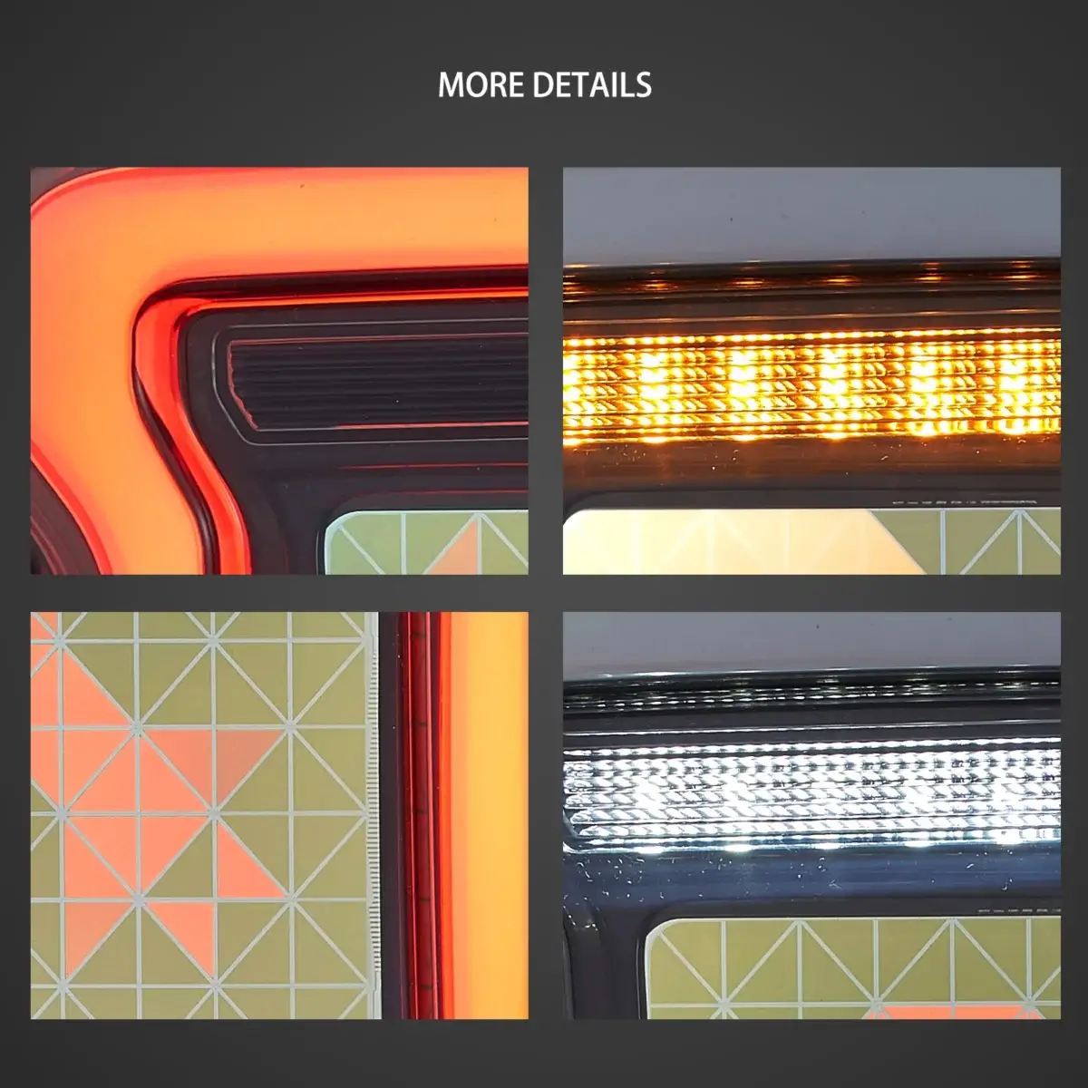 18-20 Jeep Wrangler JL JLU Vland OLED Tail Lights With Animation Effects YAB-MR-0314-OLED (6)