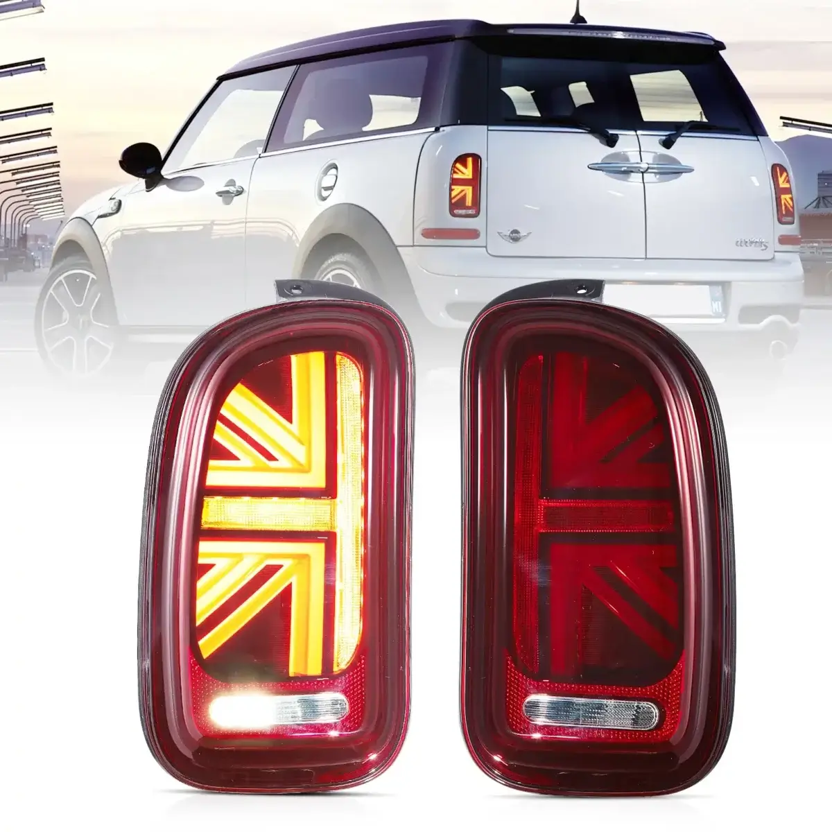 07-14 BMW Mini Cooper Clubman R55 Vland Tail Lights FULL LED YAB-MN-0584 (3)