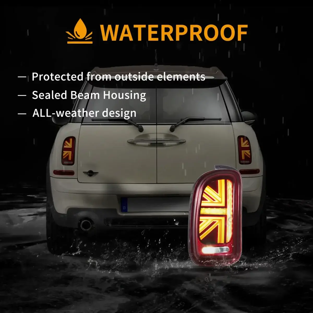 07-14 BMW Mini Cooper Clubman R55 Vland Tail Lights FULL LED YAB-MN-0584 (9)
