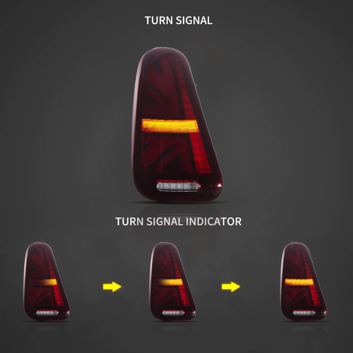 01-06 BMW Mini R50 R52 R53 Vland LED Tail Lights YAB-MN-0507A (3)