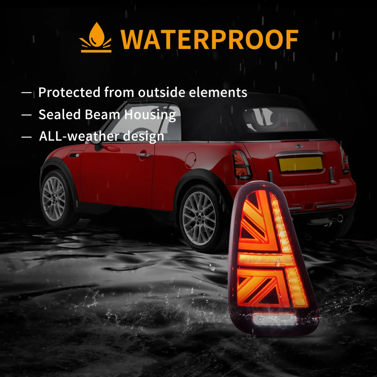 01-06 BMW Mini R50 R52 R53 Vland LED Tail Lights YAB-MN-0507A (9)