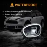 17-20 Mini Countryman F60 Vland Full LED Dual Beam Projector Headlights YAA-MN-0516 (6)