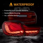 14-20 BMW 4 Series M4 Vland OLED Tail Lights YAB-BW4-0391A (6)