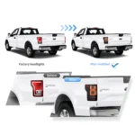 15-20 Ford F150 13th Gen Vland OLED Tail Lights With Animation Effects YAB-F150-0308-OLED (5)