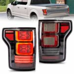 15-20 Ford F150 13th Gen Vland OLED Tail Lights With Animation Effects YAB-F150-0308-OLED Red Turn Signal (2)