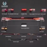 23-25 Honda Accord Vland Tail Lights Full LED With Start-Up Animation YAB-HD-0569 (2)