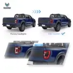 Vland 21-24 Ford F150 Tail Lights With Full LED - Image 5