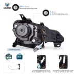 Vland Headlights For 12–21 Toyota 86GT86, Subaru Brz, Scion Frs WTriple LED Projector YAA-FT86-0297B-1 (4)