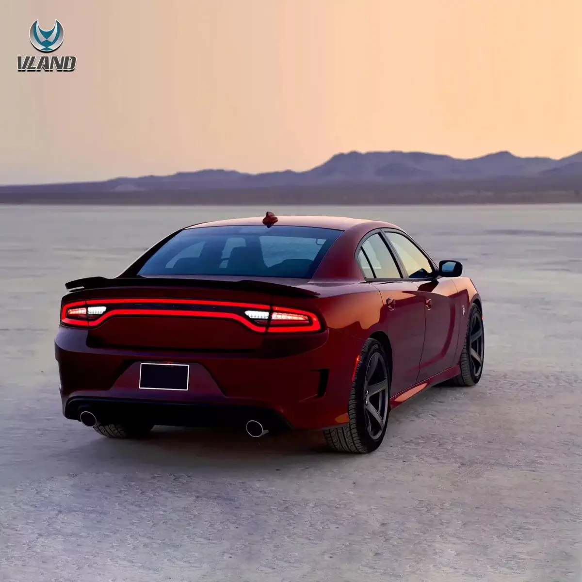 2011-2014 Dodge Charger Tail Lights Vland Full LED WStart-Up Animation Red turn signal YAB-CHR-0560-TM1RC (10)