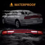 2011-2014 Dodge Charger Tail Lights Vland Full LED WStart-Up Animation Red turn signal YAB-CHR-0560-TM1RC (6)