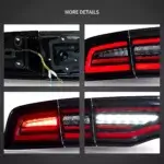 2011-2014 Dodge Charger Tail Lights Vland Full LED WStart-Up Animation Red turn signal YAB-CHR-0560-TM1RC (7)