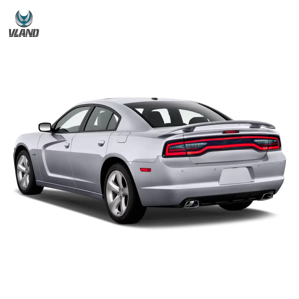 2011-2014 Dodge Charger Tail Lights Vland Full LED WStart-Up Animation Red turn signal YAB-CHR-0560-TM1RC (9)
