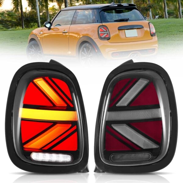 14-19 Mini Cooper F55 F56 F57 Vland LED Tail lights YAB-MN-0328A-Smoked-Black (1)