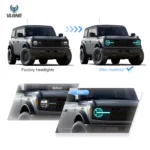 20-24 Ford Bronco Vland Full LED Projector RGB Headlights YAA-BRC-2062A-RGB (4)