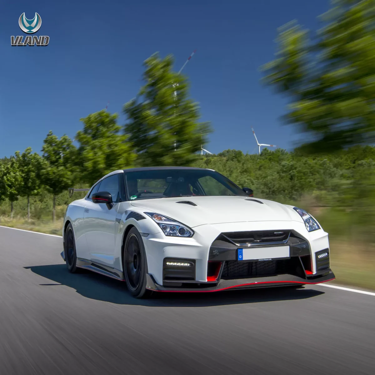 Vland 08-23 Nissan GT-R R35 LED Headlights YAA-GTR-2074-2P32A (8)