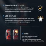 Vland 22-UP Ford Ranger LED Tail Lights With Start-up Animation YAB-RG-2063 (6)