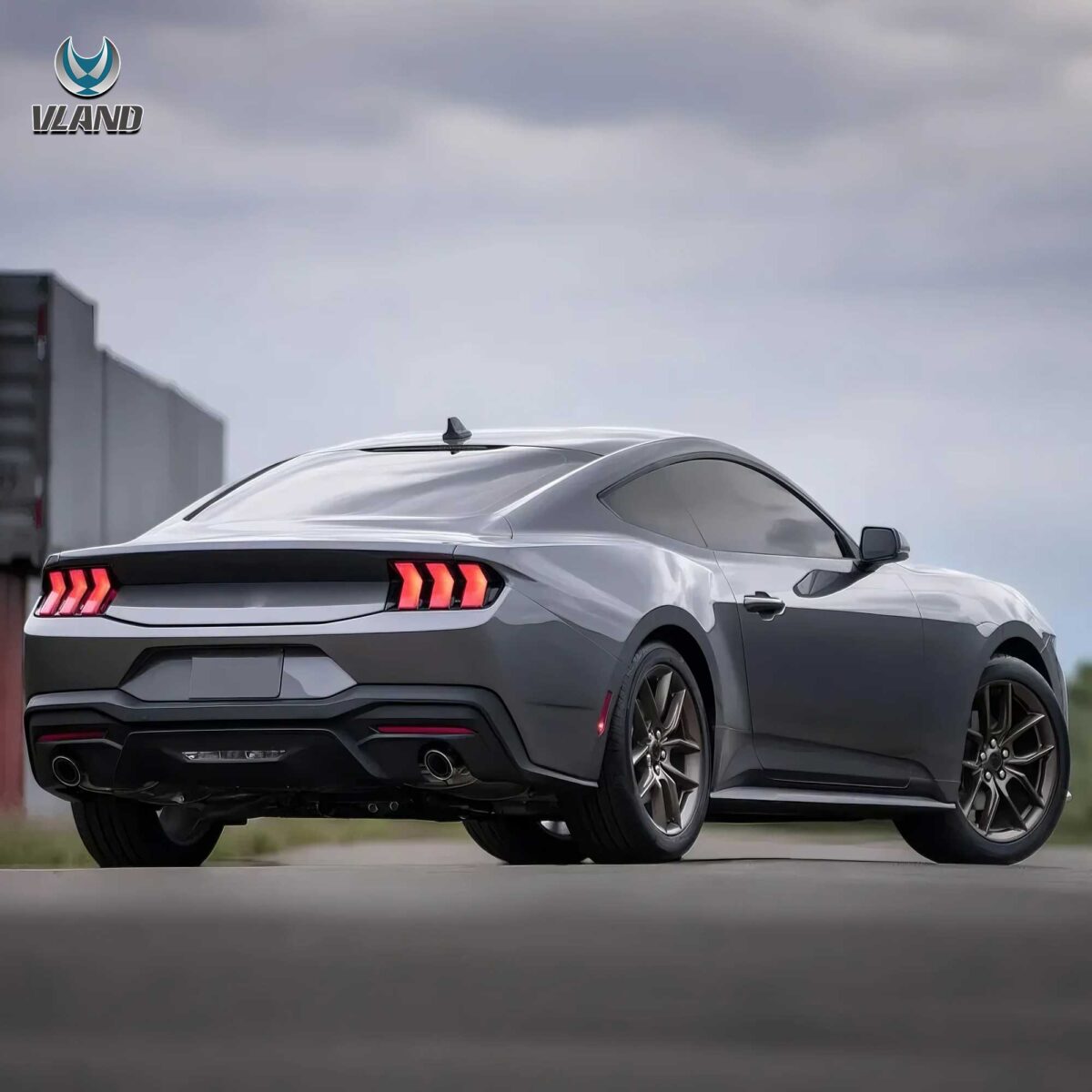 24-26 Ford Mustang S650 Vland LED Tail Lights with Sequential Red Turn Signal (Fit For US Models) - Image 7