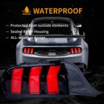 24-26 Ford Mustang S650 Vland LED Tail Lights with Sequential Red Turn Signal (Fit For US Models) YAB-MST-2101 (9)