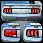 Vland Ford Mustang 2005–2009 RGB LED Tail Lights with Sequential Turn Signal YHB-YM-8096-TM1YC-RGB (1)