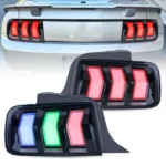 Vland Ford Mustang 2005–2009 RGB LED Tail Lights with Sequential Turn Signal YHB-YM-8096-TM1YC-RGB (3)
