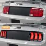 Vland Ford Mustang 2005–2009 RGB LED Tail Lights with Sequential Turn Signal YHB-YM-8096-TM1YC-RGB (7)