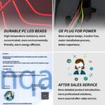 13-21 Volkswagen Golf MK7 MK7.5 Hatchback Vland Laser Tail Lights YAB-GEF-2035A (13)