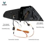 13-21 Volkswagen Golf MK7 MK7.5 Hatchback Vland Laser Tail Lights YAB-GEF-2035A (15)