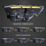 Vland 23-26 Ford Mustang S650 Headlights Full LED YAA-MST-2082-2B31A (2)