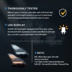 Vland 2008-2023 Nissan GT-R R35 LED Projector Headlights YAA-GTR-2074B-2B32A (7)