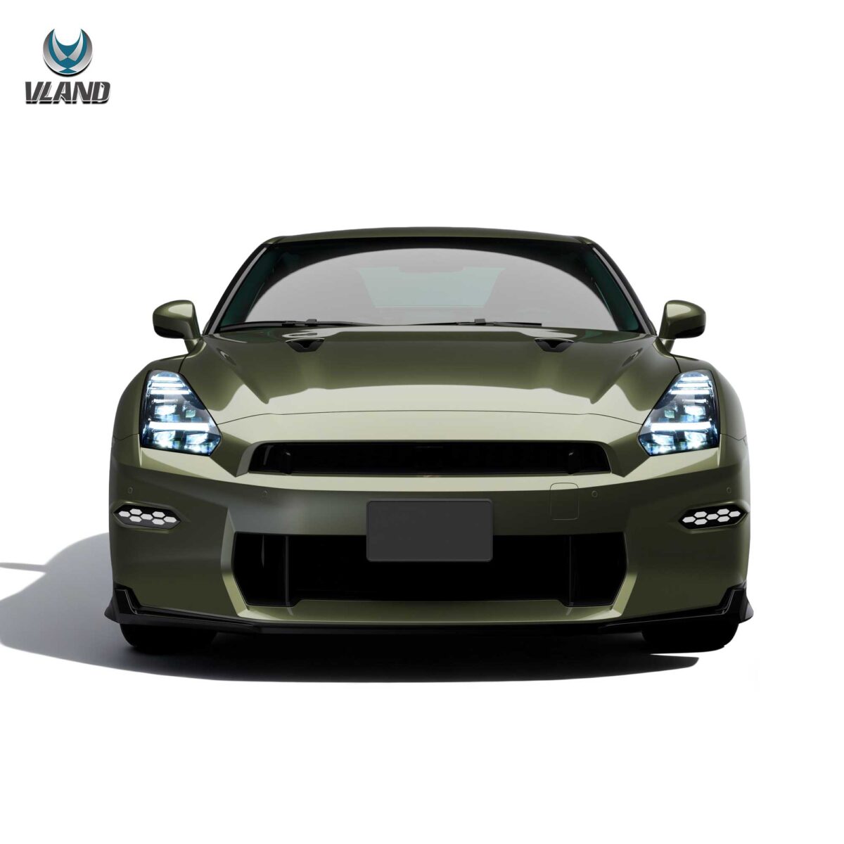 Vland 2008-2023 Nissan GT-R R35 LED Projector Headlights YAA-GTR-2074B-2B32A (8)