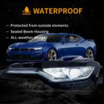 Vland 2018-2024 Chevrolet Camaro SSRS LED Headlights YAA-CMR-2097 (4)
