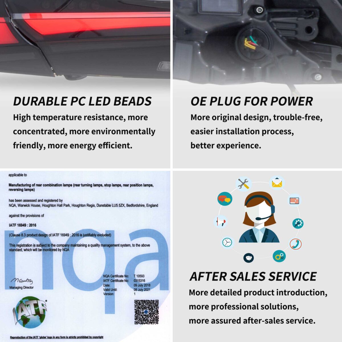 2025-2026 Toyota Camry Sedan Tail Lights Full LED With Animation YAB-KMR24-0597 (14)