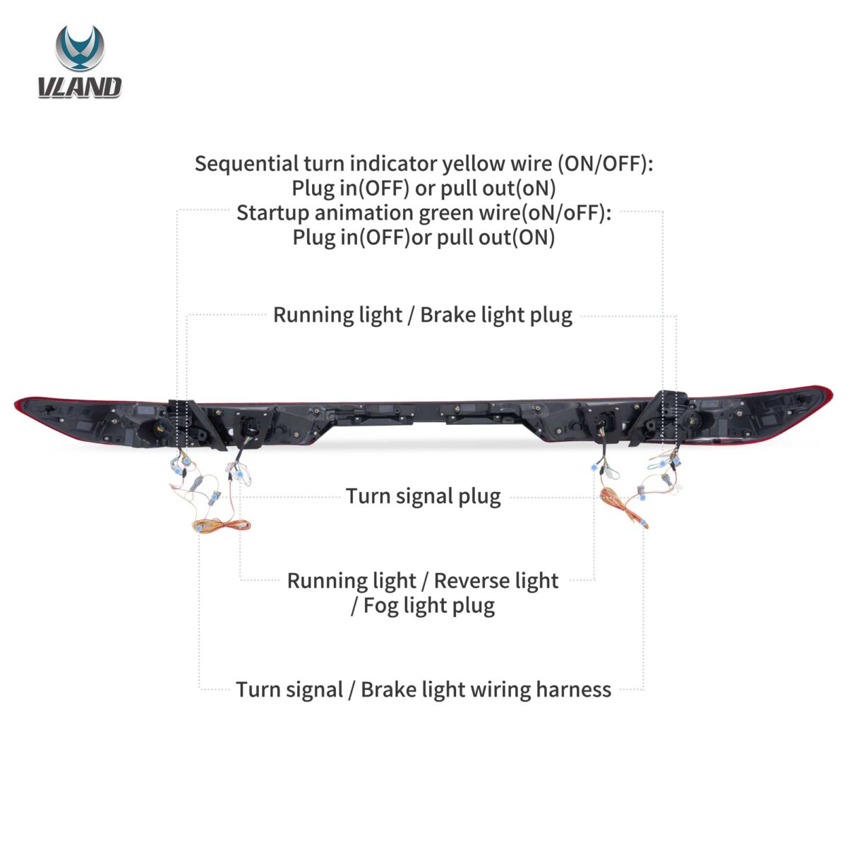 2025-2026 Toyota Camry Sedan Tail Lights Full LED With Animation YAB-KMR24-0597 (6)