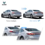 2025-2026 Toyota Camry Sedan Tail Lights Full LED With Animation YAB-KMR24-0597 (7)