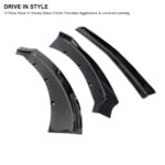 Vland 2015-2017 Mustang GT Performance Style Front Bumper Lip Chin Spoiler Splitter Black YHS-15MST-9141 (6)