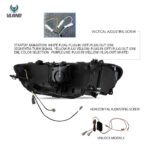 2009-2014 VW Scirocco LED Headlights With Start-up animation - Image 5