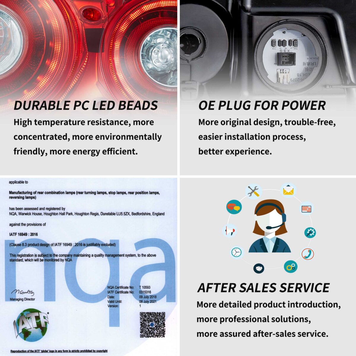 Vland 2008-2023 Nissan GTR R35Tail Lights YAB-GTR-2079 (12)