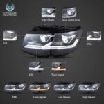 2015-2019 VW Transporter T6 Vland LED Projector Headlights YAA-MTV-0558A (2)