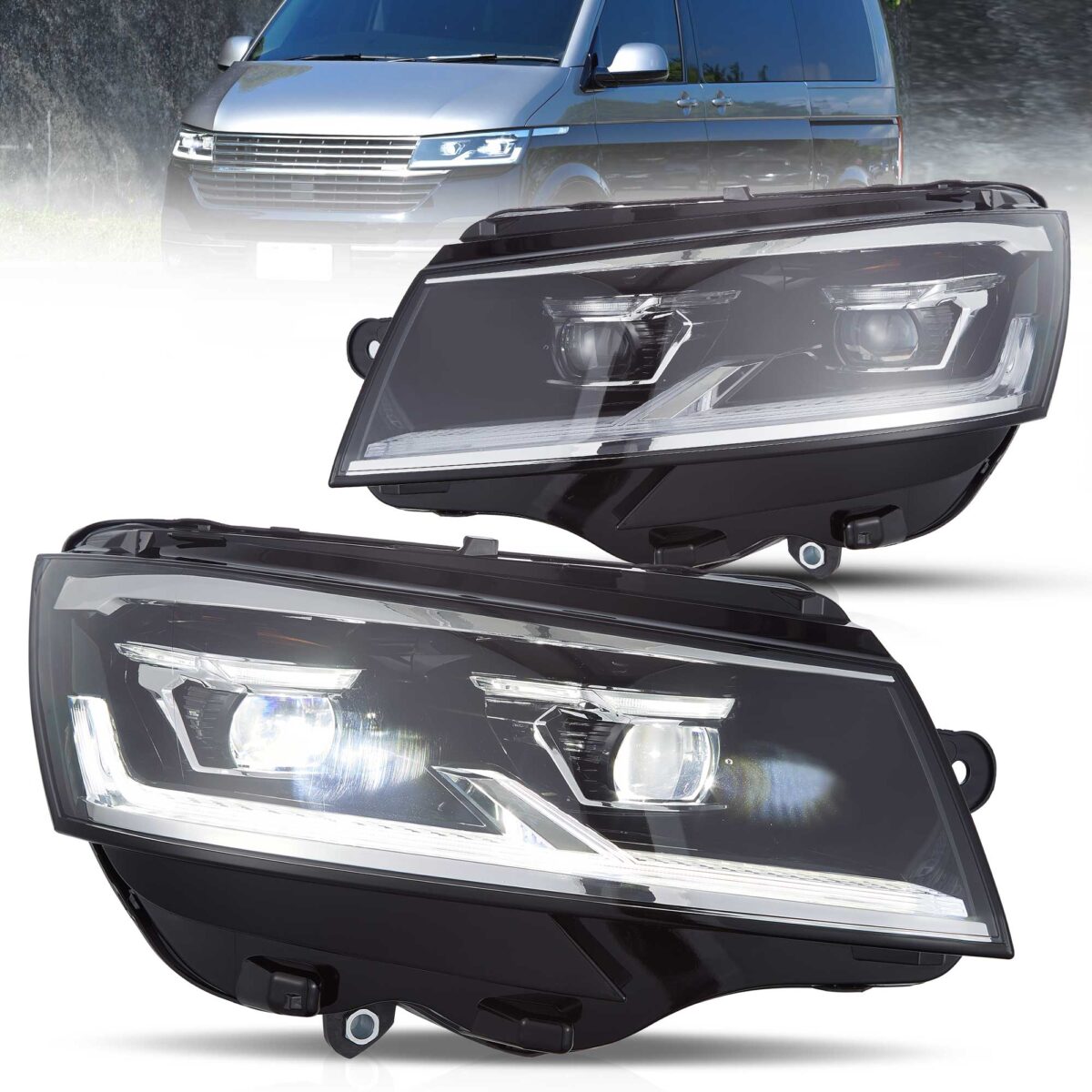 2019-2024 VW Transporter T6.1 (facelift) Vland LED Headlights YAA-MTV-0536A (1) 2019-2024 VW Transporter T6.1 (facelift) Vland LED Headlights YAA-MTV-0536A (1)