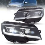 2019-2024 VW Transporter T6.1 (facelift) Vland LED Headlights YAA-MTV-0536A (1)
