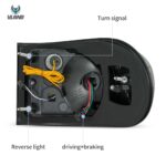 Vland 2007-2022 Toyota FJ Cruiser LED Tail Lights With Start-up Animation YHB-FJ-8097 (6)