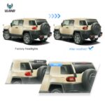 Vland 2007-2022 Toyota FJ Cruiser LED Tail Lights With Start-up Animation YHB-FJ-8097 (7)