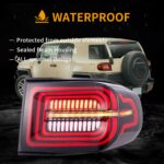 Vland 2007-2022 Toyota FJ Cruiser LED Tail Lights With Start-up Animation YHB-FJ-8097 (8)