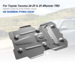Vland Front Skid Plate For Toyota Tacoma 2024-2025 & 2025 4Runner TRD PTR60-35240 YHS-DHB-9723-04 (3)