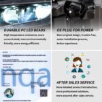 16-21 Honda Civic Sedan Hatchback Coupe Vland LED Projector Headlights YHA-CIV-8137 (11)