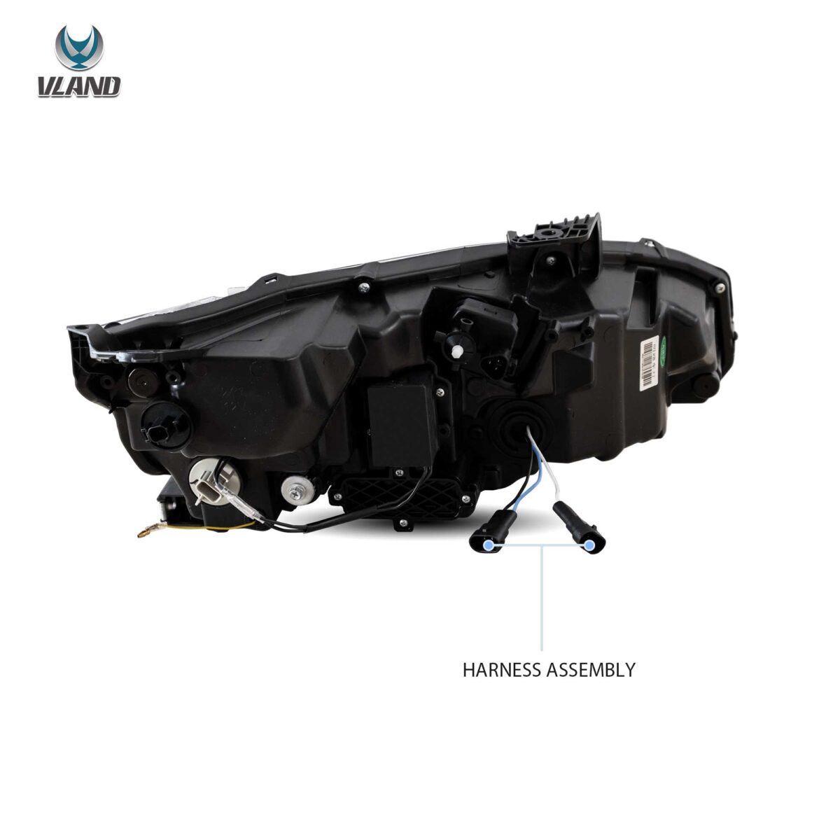 16-21 Honda Civic Sedan Hatchback Coupe Vland LED Projector Headlights YHA-CIV-8137 (4)