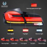 2011-2017 BMW 5 Series M5 F10 F18 Vland LED Tail Lights G30 LCI Style YHB-F10-8075A-RC1YC (3)