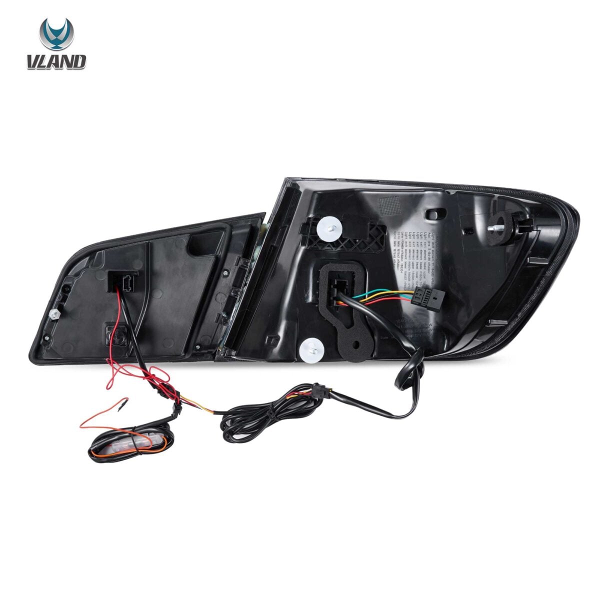 2011-2017 BMW 5 Series M5 F10 F18 Vland LED Tail Lights G30 LCI Style YHB-F10-8075A-RC1YC (4)
